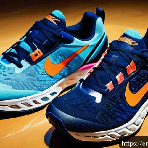 Home 17 디아도라와 나이키의 트레이닝 슈즈 비교 - A high-resolution close-up of two athletic training shoes side by side on a gym floor: one Nike shoe...